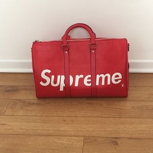 Supreme x Louis Vuitton duffle bag